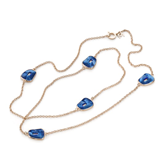 Mattioli Puzzle sautoir necklace in 18-karat rose gold