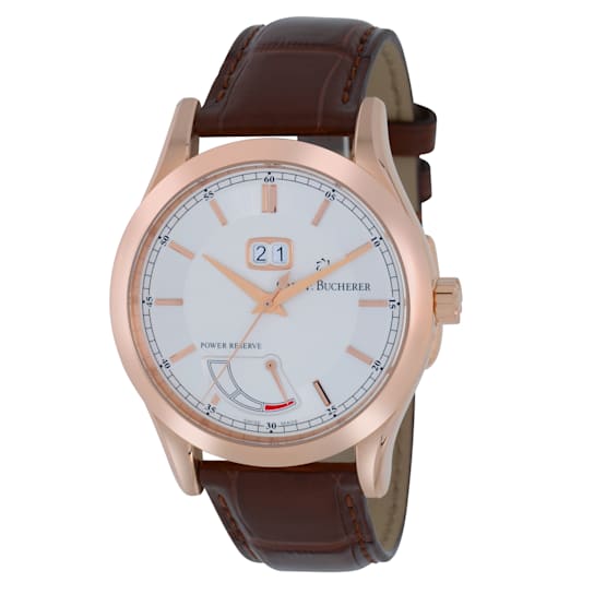 Carl F. Bucherer Manero BigDate Power 18K Rose Gold Automatic Men's Watch.