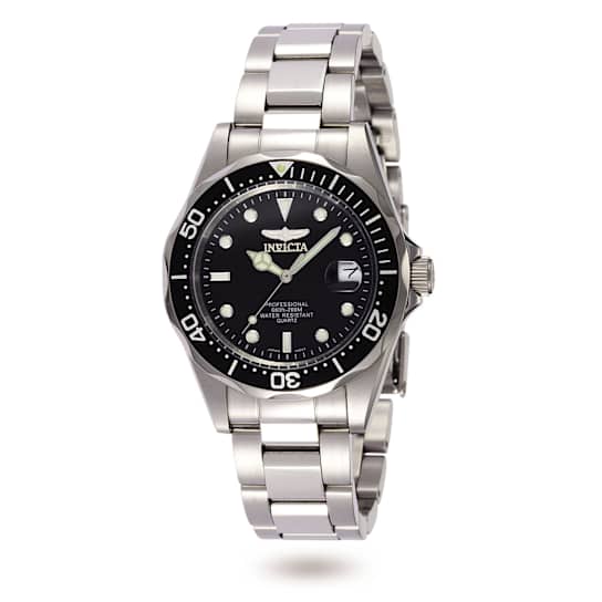 Invicta Pro Diver Men's 37.5mm Black Dial Two-Tone Stainless Steel Band
Quartz Watch