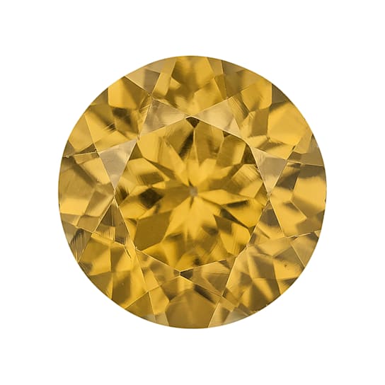 Yellow Zircon Thermochromic 6.5mm Round 1.25ct