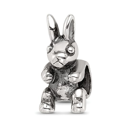 Sterling Silver Bunny Bead