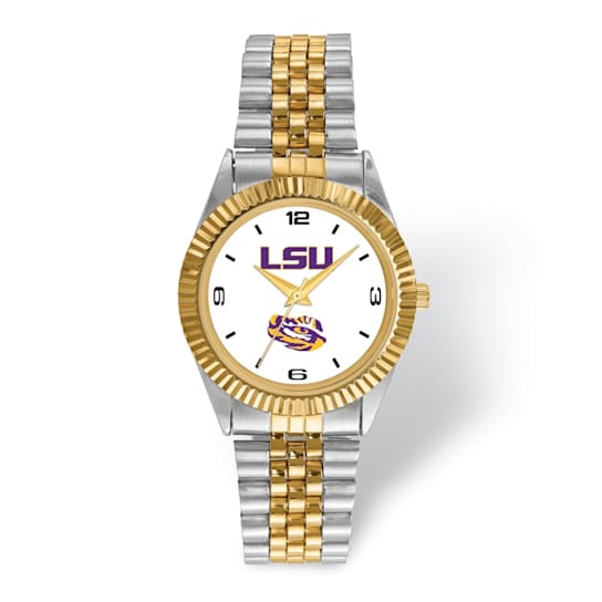LogoArt Louisiana State University Pro Two-tone Gents Watch