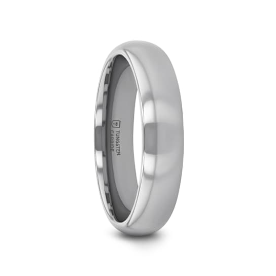 DOMINUS Domed Tungsten Carbide Ring 4mm