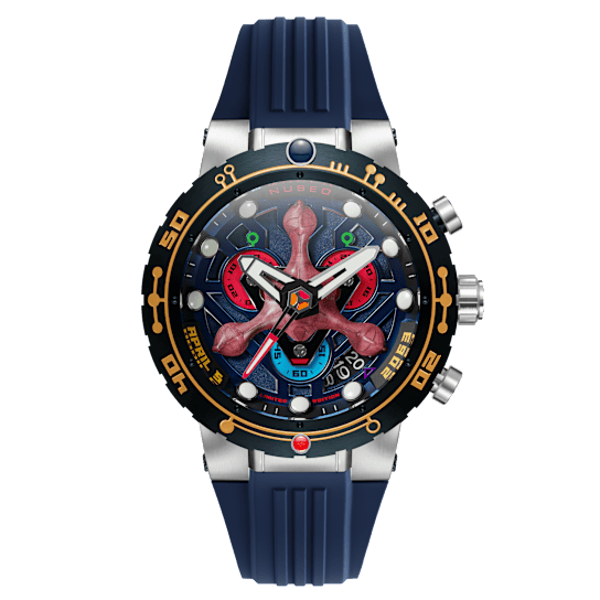 Nubeo Opportunity Chronograph Star Trek First Contact Day Blue Dial
Limited Edition Watch