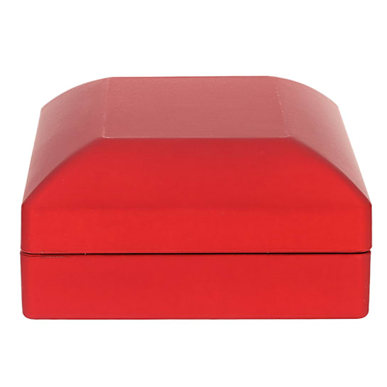 Red Pendant Box with Led Light appx 9x7x3.4cm