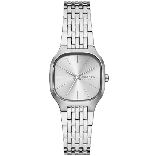 Skagen Mellem Lille 28mm White Dial White Stainless Steel Watch