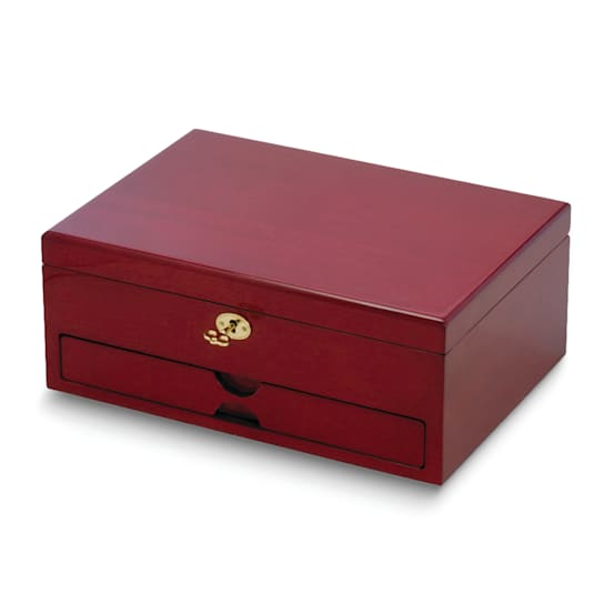 Cherry High Gloss Finish Accessories Watch Case