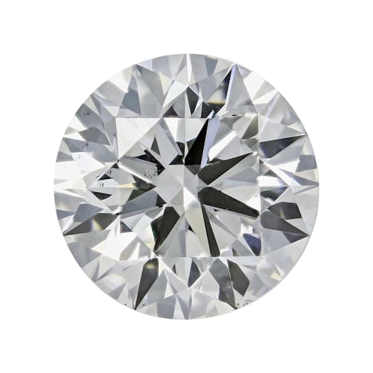 2ct White Round Lab-Grown Diamond H Color, VVS2, IGI Certified