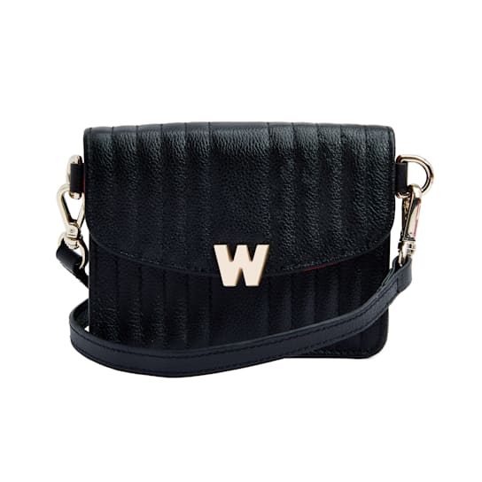 Mimi Black Mini Bag with Wristlet