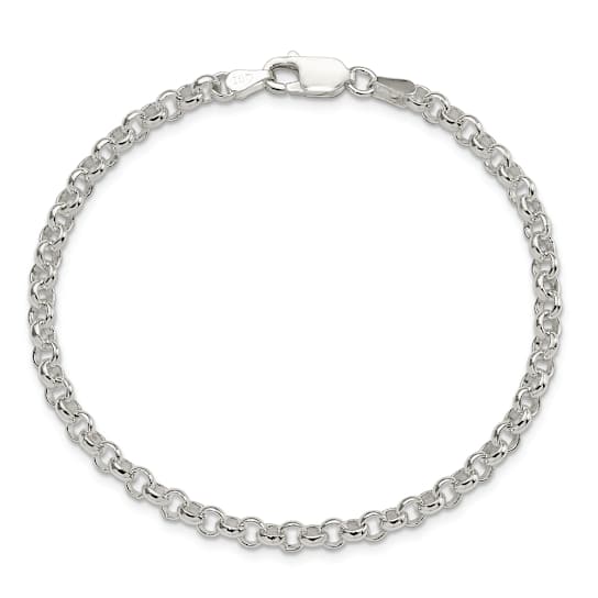Rolo Bracelet 4MM In Sterling Silver