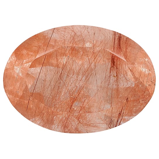 Quartz Sagenitic 14x10mm Oval 5.00ct