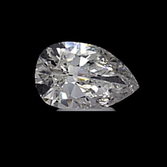 3.04ct White Pear Mined Diamond G Color, SI2, GIA Certified