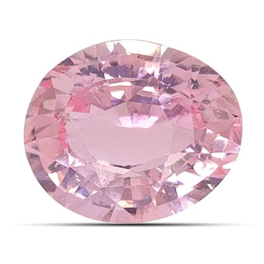 Padparadscha Sapphire Unheated 7.2x6.0mm Oval 1.29ct