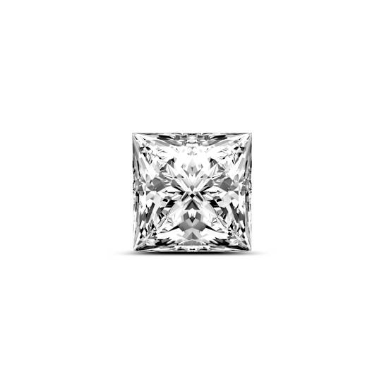 1.50ct Princess Cut White Lab-Grown Diamond E Color VS-1 Clarity IGI Certified