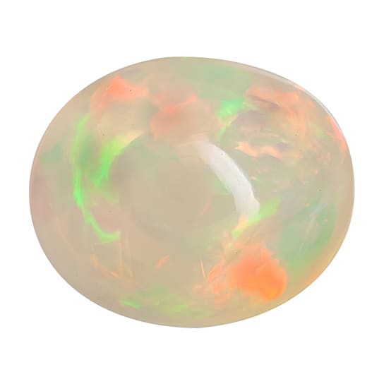 Ethiopian Opal 12x10mm Oval Cabochon 2.25ct