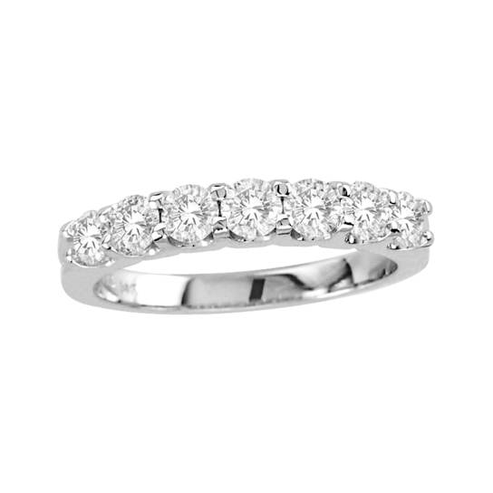 1.00ctw Diamond Wedding Band in 14K  White Gold