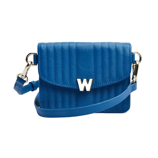 Mimi Blue Mini Bag with Wristlet