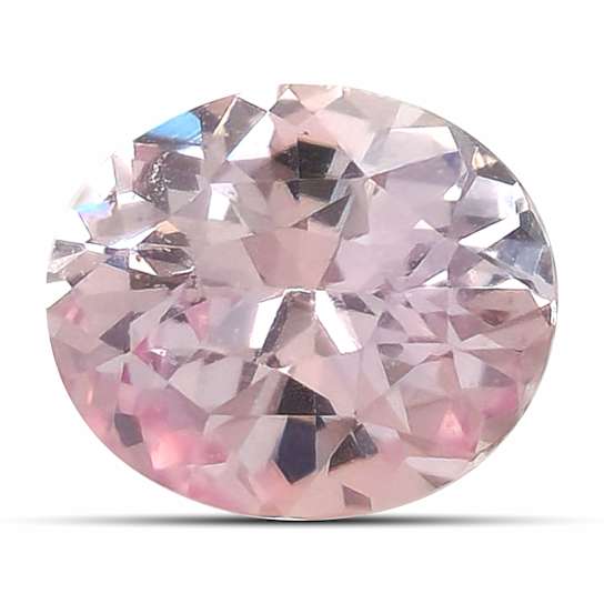 Orange Sapphire Unheated 6.6x5.6mm Oval 0.99ct