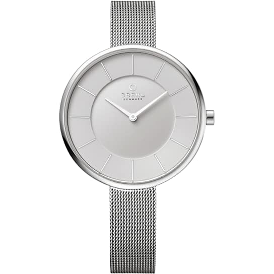 Obaku Women's Sand Stainless Steel Mesh Band Watch