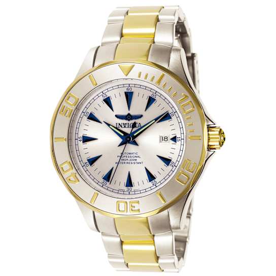 Invicta Signature 47mm White Dial Stainless Steel Band Automatic Watch
