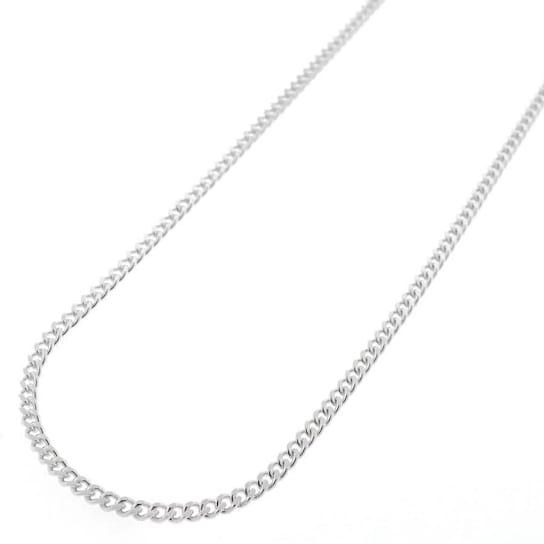 Sterling Silver Cuban 2MM Link Necklace