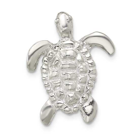 Pewter Turtle Magnetic Scarf Pin Brooch