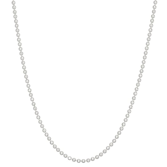 Sterling Silver  1.2mm Ball Chain Necklace
