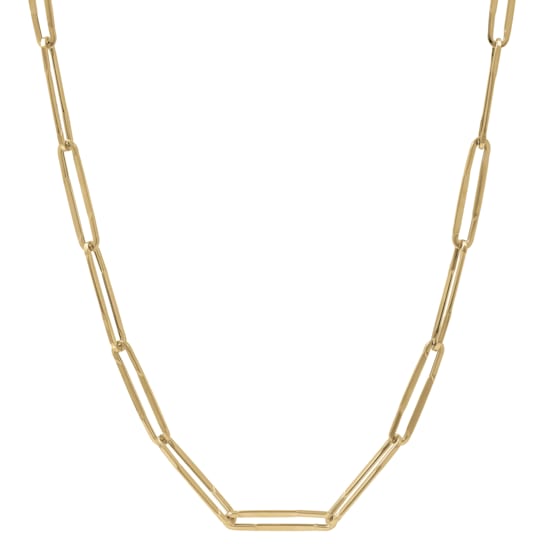 ALBERTO MILANI – MILLENIA 14K Yellow Gold Paperclip Link Necklace