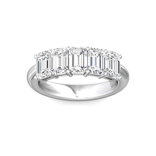 5 Stone Lab Grown Diamond Band