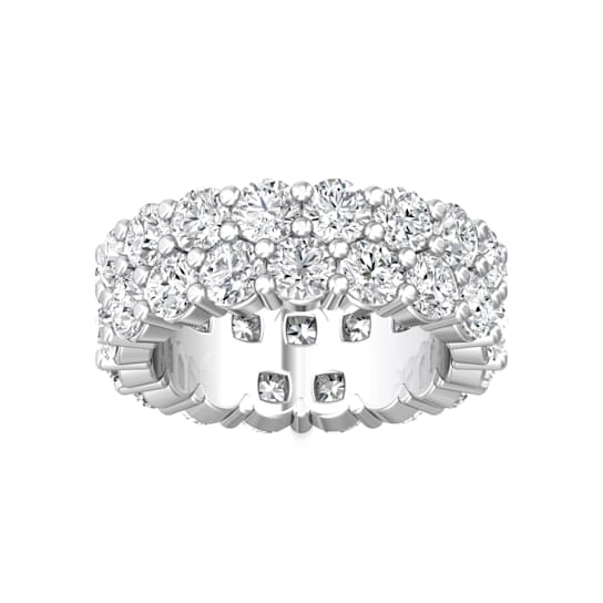 2 Row Lab Grown Diamond Eternity Band