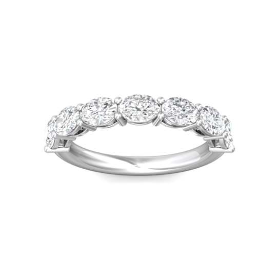7 Stone East West Lab Grown Diamond Band