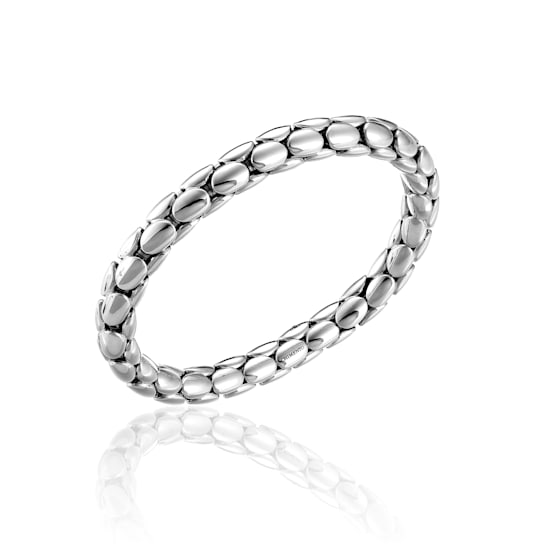 Chimento 18k Bracelet Stretch Spring in white gold