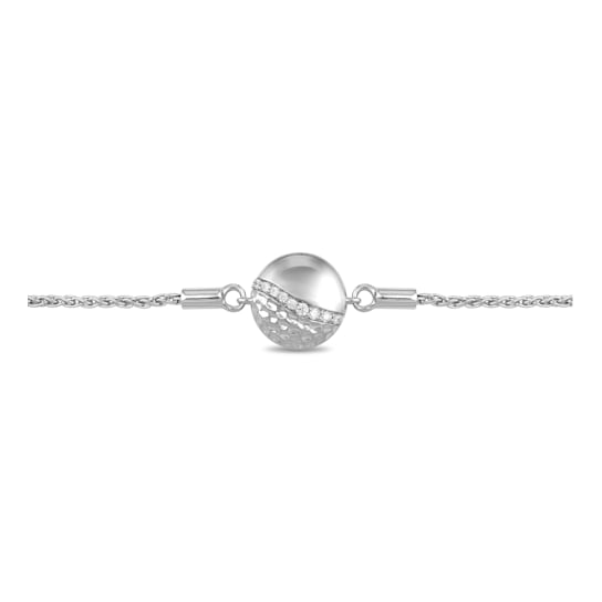 MFY x Anika Sterling Silver with 3/8 cttw Lab-Grown Diamond Bracelet