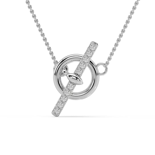 MFY x Anika Sterling Silver with 1/10 Cttw Lab-Grown Diamond Necklace