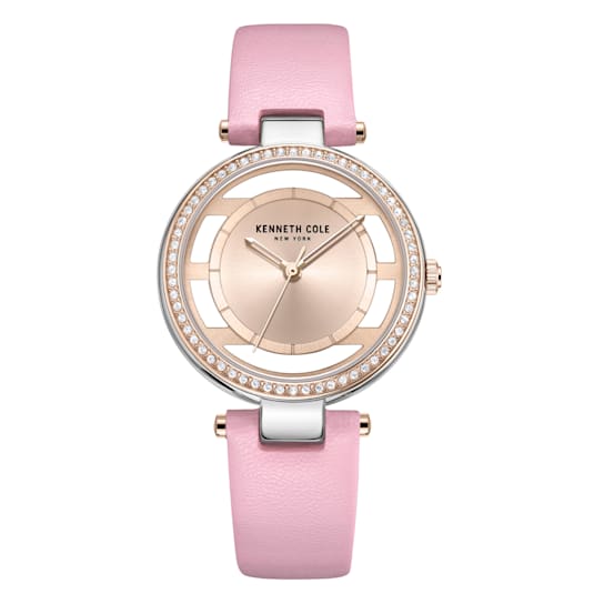 Kenneth Cole Fashion Watch with Transparent Dial