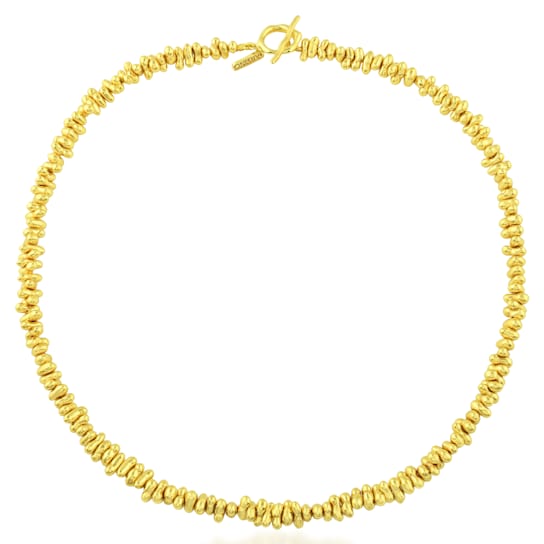 Pellet Necklace (16 Inch) (Gold Vermeil)