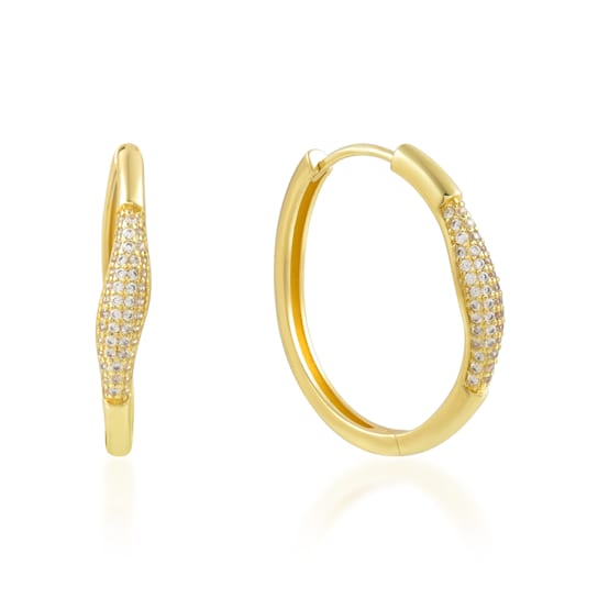 Soho Huggies (Gold Vermeil)