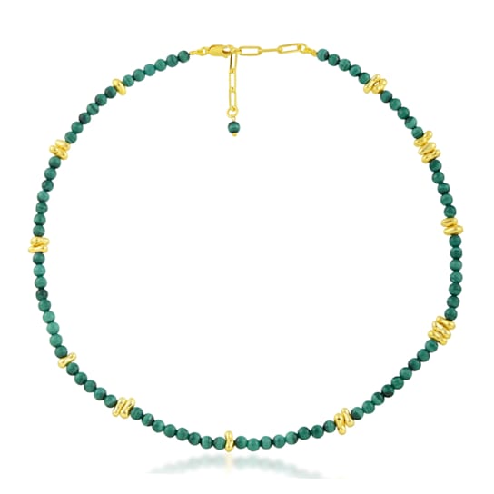 Vert Beaded Necklace (Gold Vermeil)