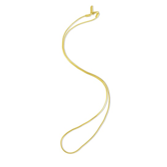 Delicate Snake Chain Necklace (Gold Vermeil)