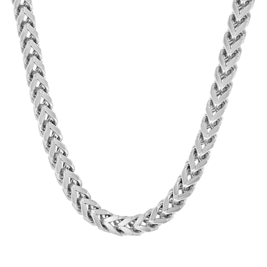 Stainless Steel Franco Link 24 Inch Chain