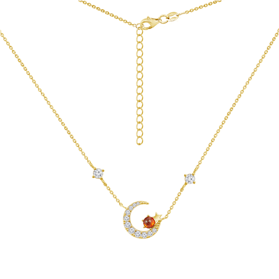 J'ADMIRE Planet Mars Necklace