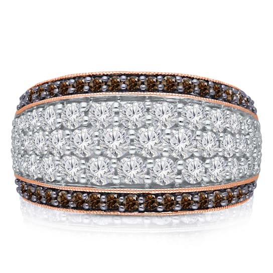 KALLATI Rose Gold "Coco Kallati" 2.00ct Coco and White Diamond Ring