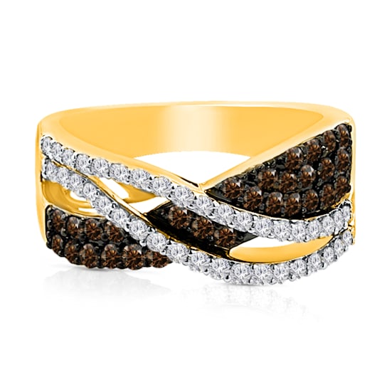 KALLATI Yellow Gold "Coco Kallati" 1.10ct Coco and White
Diamond Ring