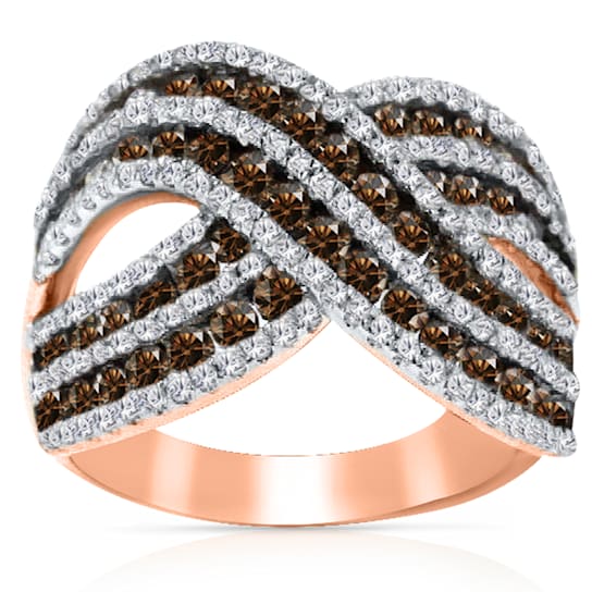 KALLATI Rose Gold "Coco Kallati" 2.60ct Coco & White
Diamond Ring