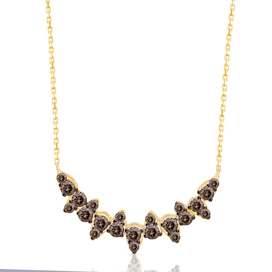 KALLATI Yellow gold "Coco Kallati" 0.65ct Coco Diamond Necklace