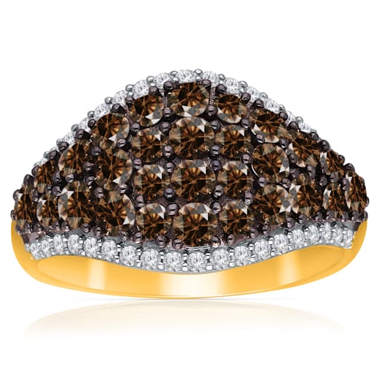 KALLATI Yellow Gold "Coco Kallati" 1.90ct Coco and White
Diamond Ring