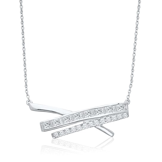 KALLATI White Gold "Legendary" 0.85ct Diamond Necklace