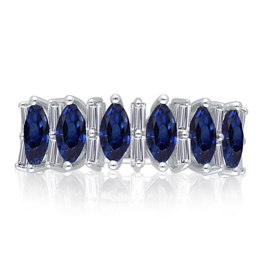 KALLATI White Gold "Heirloom" 2.45 ctw Sapphire Ring