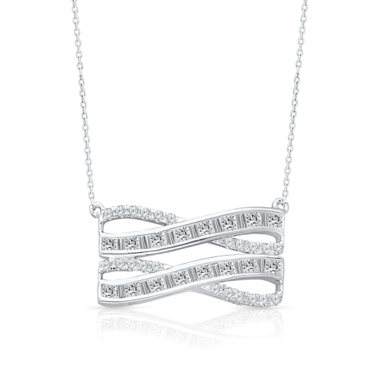 KALLATI White Gold "Legendary" 1.05ct Diamond Necklace
