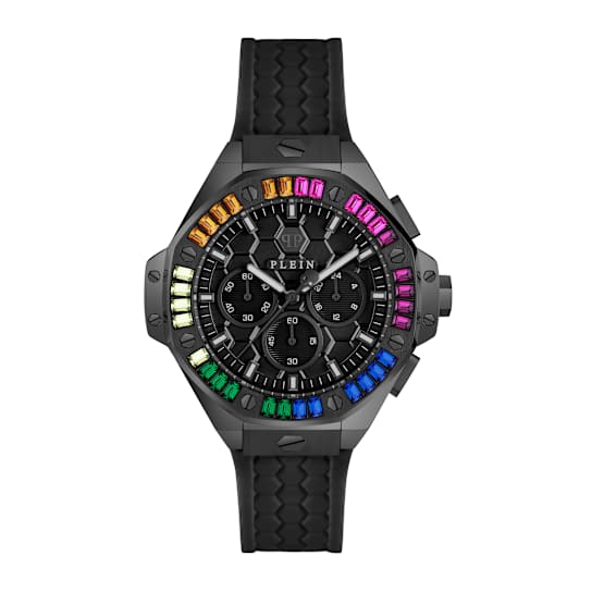 Plein Chrono Royal Silicone Strap Womens Watch